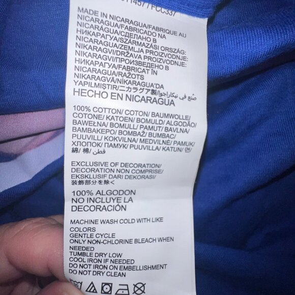 Corey Seager‎ World Series MVP T-Shirt Size L Blue Fanatics - Picture 7 of 8